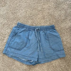 Cotton blue Jean color shorts
